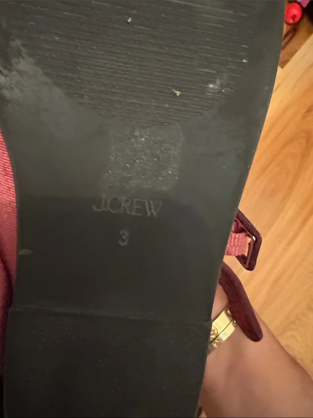 Crewcuts velvet ballet flats